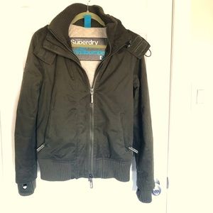 like new Superdry microfibrr windbomber
